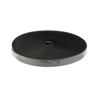 Хомут-липучка шириной 20 мм, 30 м, черный TWT (TWT-VCM30M-BK)