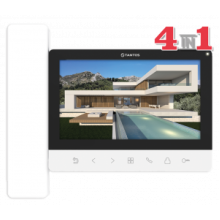 Монитор цветного видеодомофона Tantos LOKI HD SE (White) VZ