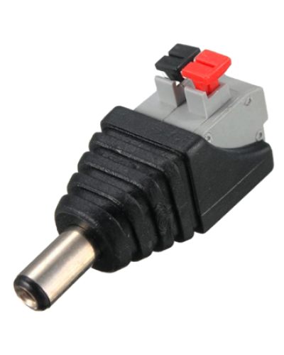 Коннектор Tantos РАЗЪЕМ TS DC штекер питания с клеммной колодкой, самозажим в Кемерово Коннекторы Pintop.ru