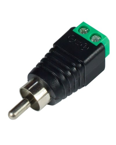 РАЗЪЕМ TS RCA штекер с клеммной колодкой, под винт Tantos в Кемерово Коннекторы Pintop.ru
