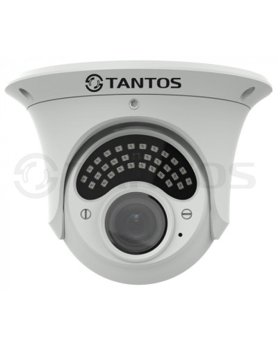 Камера видеонаблюдения уличная купольная Tantos TSc-E1080pUVCv (2.8-12) в Кемерово Системы видеонаблюдения Pintop.ru