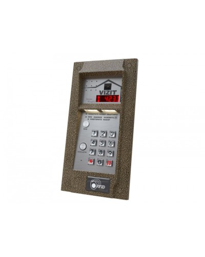 Блок вызова Vizit БВД-423FCBE2 в Кемерово Блоки вызова многоабонентные Pintop.ru