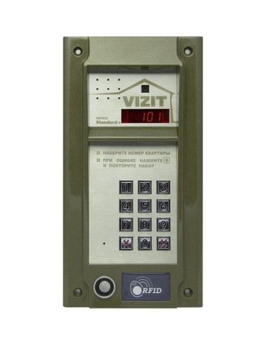 Блок вызова домофона Vizit БВД-N101RTCP в Кемерово Блоки вызова многоабонентные Pintop.ru