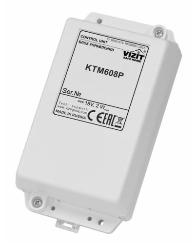 Блок управления контроллера ключей Vizit КТМ608Р в Кемерово Блоки управления многоабонентные Pintop.ru
