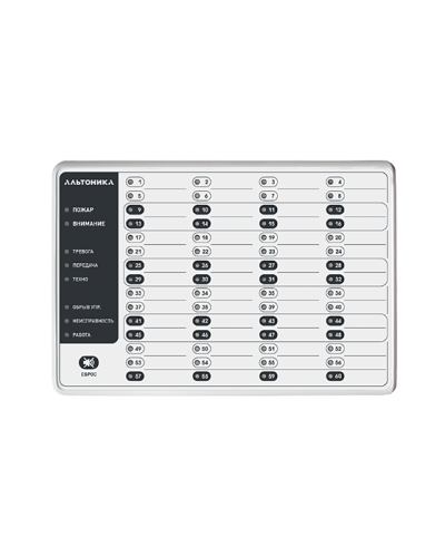 Блок индикации Альтоника Риф Стринг RS-201BVI в Кемерово Радиоканальные системы безопасности Pintop.ru