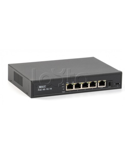 Коммутатор Бастион SKAT PoE-4E-1G-1S в Кемерово Коммутаторы Pintop.ru