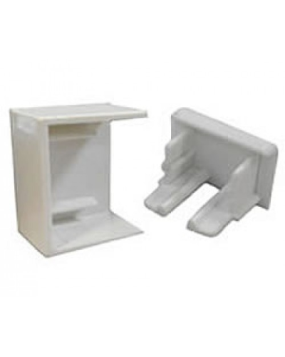 Заглушка 40х25мм (10шт) 1000шт. Экопласт 72808-10 в Кемерово Аксессуары для кабель-канала Pintop.ru