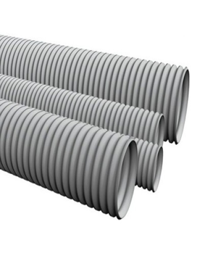 Труба ПВХ гофрир. легкая, диам 50мм Экопласт 10050 в Кемерово Труба гофрированная Pintop.ru