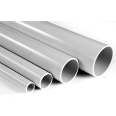 Труба гладкая HF FR диам 25 мм, без галогена, трудногорючая, цвет серый (3м) Экопласт 23025HFR