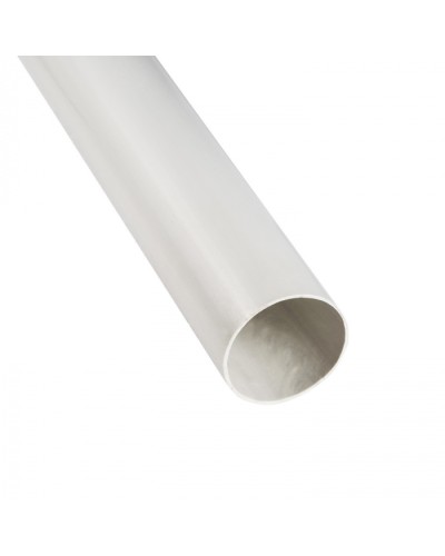 Труба ПНД гладкая тяжелая, цвет серый, диам 40мм (3м) Экопласт (23040-GR) в Кемерово Гладкая труба Pintop.ru