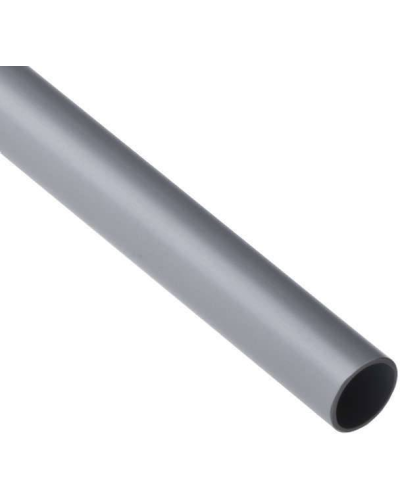 Труба ПВХ гладкая, 25мм/ внут. 22мм (3м), серый Экопласт 33025 в Кемерово Гладкая труба Pintop.ru