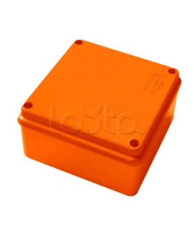 Коробка огнестойкая 100х100х55, 4P, (1,5-6 мм2), без галогена Экопласт 42207HF в Кемерово Коробки (ОКЛ) Экопласт Pintop.ru