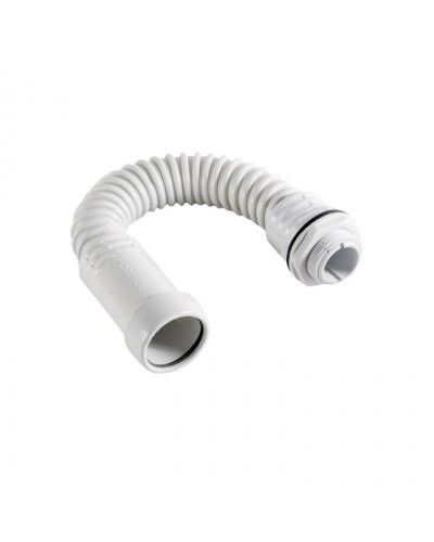 CXS32 Гибкий поворот «труба-коробка» D32мм (1уп = 20шт) Экопласт (43332-20) в Кемерово Повороты, муфты, тройники Pintop.ru