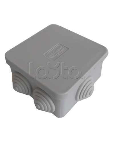 Коробка распределительная о/п 70х70х40, 6 вых Экопласт 44056 в Кемерово Распределительные коробки Pintop.ru