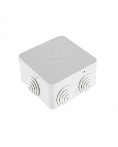 Коробка распределительная о/п, для монтажного пистолета 85х85х50, без галогена, 6 вых, IP44 (44066HF) в Кемерово Распределительные коробки Pintop.ru