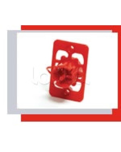 Втулка концевая для заливки в бетон 20/32мм (красный) Экопласт 44608 в Кемерово Крепежные изделия Pintop.ru