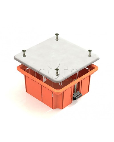 Коробка распаячная для скрытого монтажа 172х96х45мм (70шт) Экопласт 44946 в Кемерово Распределительные коробки Pintop.ru