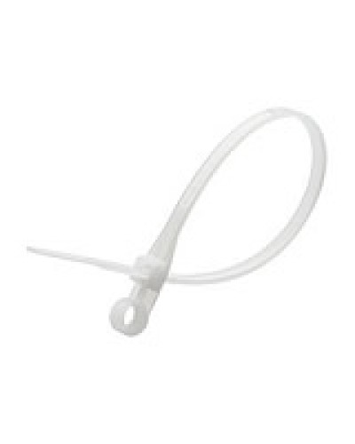 Хомут кабельный 3,5x110 мм с монтажным отверстием Экопласт 45109 в Кемерово Стяжки-хомуты Pintop.ru