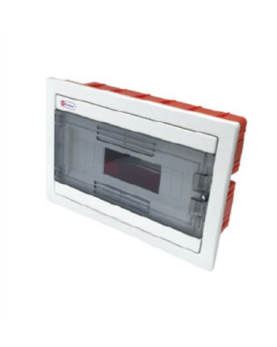 Щиток скрытой установки, 12 модулей, IP40 Экопласт 46012 в Кемерово Боксы для автоматов Pintop.ru