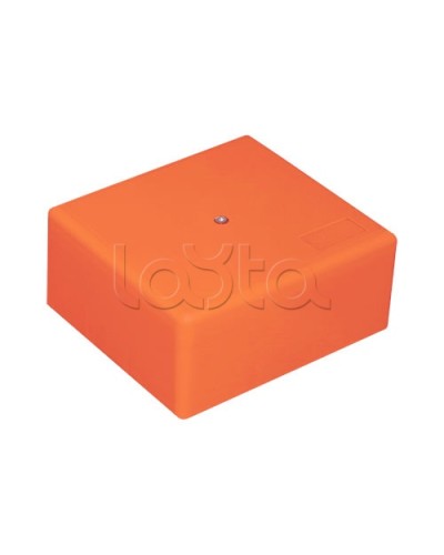 Коробка огн. с глад. стенками,без галогена, IP41, 12P, (1,5-2,5 мм2) (оранж) ОКЛ Экопласт (46081HF) в Кемерово Распределительные коробки Pintop.ru