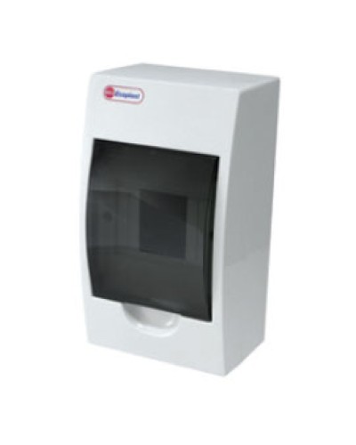 Шкаф настенный с дверцей, 6 модулей, IP40 Экопласт 46106 в Кемерово Боксы для автоматов Pintop.ru