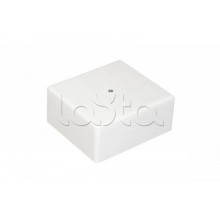 Коробка огн. с глад. стенками,без галогена, заземление, IP41, 9P, (1,5-4мм2) (Белый) ОКЛ Экопласт 46161PE-HF-W