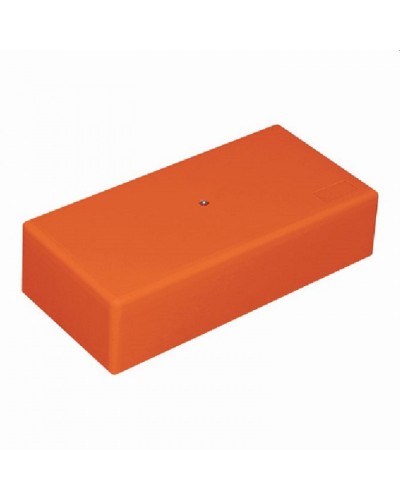 Коробка огн. E110, о/п 140х75х40мм (оранжевый) Экопласт(46363PE-HF) MB145 Коробка огн. E110, о/п 140х75х40мм, с гладкими стенками, без галогена, заземление, IP41, 16Р, (1,5-10мм2), цвет оранж Экопласт в Кемерово Распределительные коробки Pintop.ru