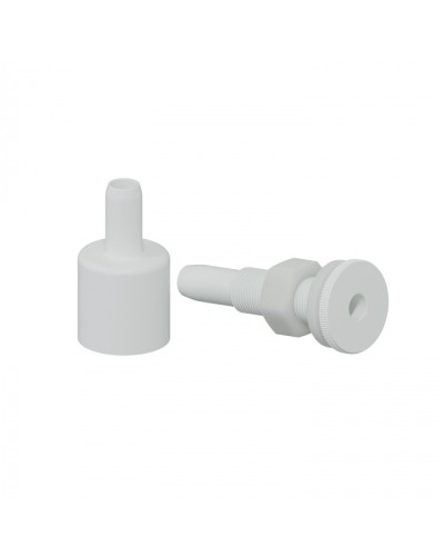 Наконечник для капиляра для подвесного потолка, без отверстия под сверло0-6 мм (49012) в Кемерово Аксессуары для кабель-канала Pintop.ru