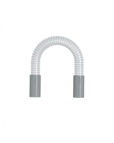 Гибкий переход для трубы диам. 25мм, длина 30см, цвет серый (49415GR) в Кемерово Повороты, муфты, тройники Pintop.ru