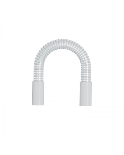 Гибкий переход для трубы диам. 25мм, длина 30см, цвет белый (49415W) в Кемерово Повороты, муфты, тройники Pintop.ru