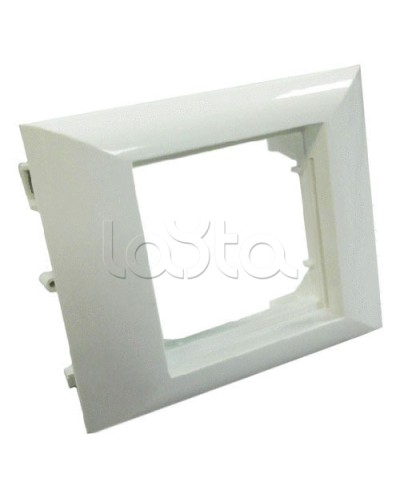 Суппорт для розетки 45х45 на 2 модуля для кабель-канала серии ARC-LAN Экопласт 573909 в Кемерово Аксессуары для кабель-канала Pintop.ru