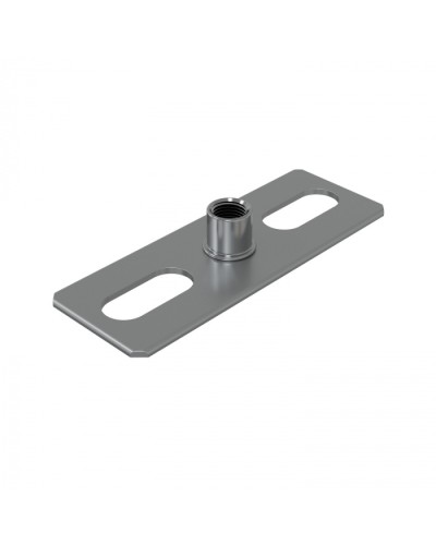 Пластина опорная с гайкой М8 (1уп=150шт) Экопласт (59920) в Кемерово Аксессуары для лотков Pintop.ru