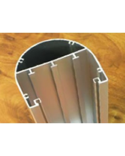 Колонна алюминевая под суппорт (односторонняя) 350мм Экопласт 70135 в Кемерово Системы лючков и колонн Pintop.ru