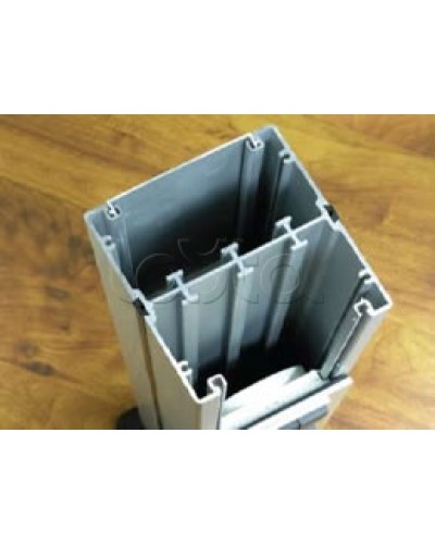 Колонна алюминевая под суппорт (двухсторонняя) 660мм Экопласт 70266 в Кемерово Системы лючков и колонн Pintop.ru