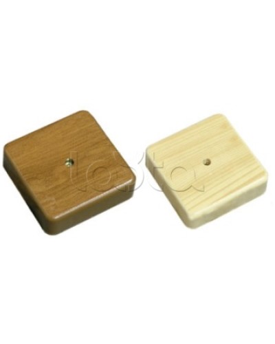 Коробка 1 постовая распред. 85x85x44мм (беж.) Экопласт 72909BG в Кемерово Распределительные коробки Pintop.ru