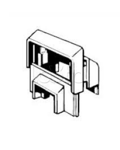 Переходник для коробки SMP, SM, SD к коробу 60/3х16 Экопласт 72924 в Кемерово Аксессуары для кабель-канала Pintop.ru