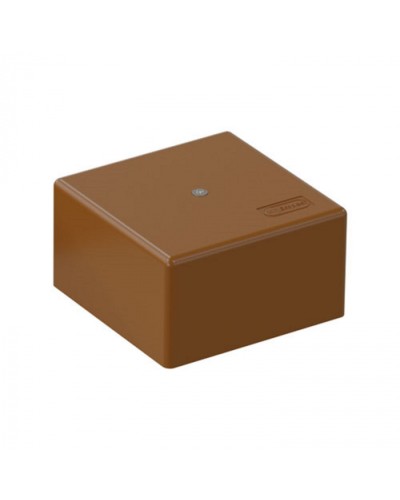 SD3 Коробка распределительная для о/п, для монтажного пистолета 75x75x40мм, 12 пар 10мм2, (корич.) Экопласт (72936B) в Кемерово Распределительные коробки Pintop.ru