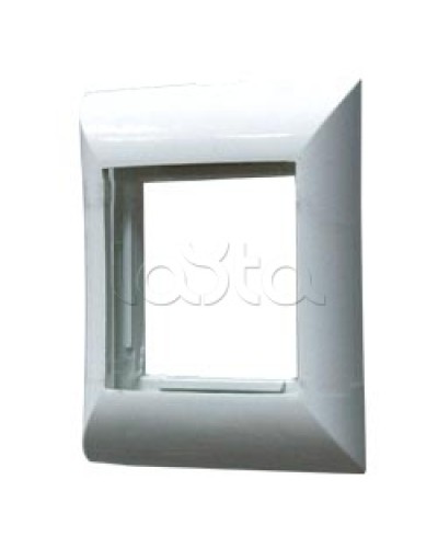 Суппорт для розетки45x45 на 2 модуля Экопласт 73909 в Кемерово Аксессуары для кабель-канала Pintop.ru