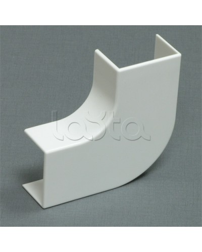 Угол плоский плавный стандарт TIA 60х40 мм Экопласт 76315R в Кемерово Аксессуары для кабель-канала Pintop.ru