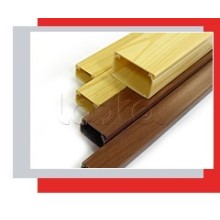 Миниканал 20x10 серия MEX (коричневый) Экопласт 77001B-2