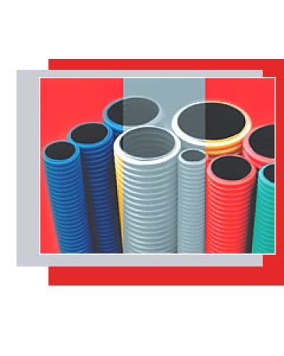 Труба для прокладки кабеля под землей D54мм (внешн.) Экопласт 80040 в Кемерово Труба гофрированная Pintop.ru