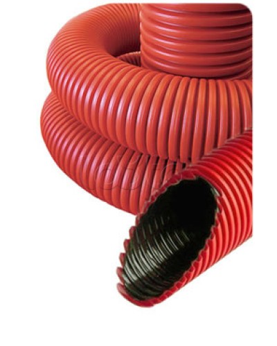 NR110 Гофрированные трубы для прокладки кабеля под землей с протяжкой D110мм (внешн.) (801110) в Кемерово Труба гофрированная Pintop.ru