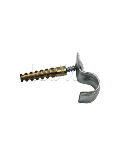 Дюбель-хомут клоп (однолапковый) 10-11 мм Гефест (100 шт/уп) в Кемерово Держатели, клипсы, скобы Pintop.ru