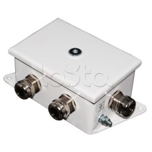 Коробка монтажная огнестойкая Гефест КМ-О (10к*6,0)-IP66-d, три ввода 120х80х68