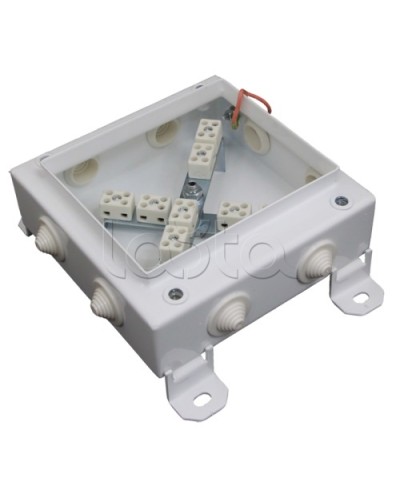 Коробка монтажная огнестойкая Гефест КМ-О (16к*10,0)-IP66 1515, 8 вводов 150х150х60 в Кемерово Распределительные коробки Pintop.ru