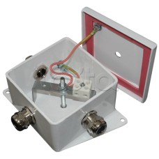 Коробка монтажная огнестойкая Гефест КМ-О (4к*6,0)-IP66 четыре ввода 100х100