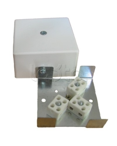 Коробка монтажная огнестойкая КМ-О (6к)-IP41 72x72 Гефест (100 шт/уп) в Кемерово Распределительные коробки Pintop.ru