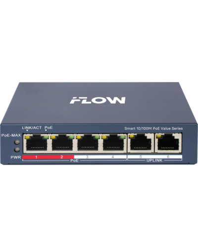 Коммутатор с PoE iFlow F-SW-EM206POE-VM/L в Кемерово Коммутаторы Pintop.ru