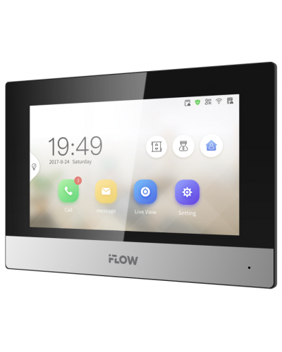 Гибридный IP видеодомофон iFlow F-VI-3442HPWE1 в Кемерово Абонентские видеоустройства Pintop.ru