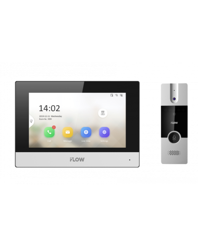 Комплект гибридного видеодомофона iFlow F-VI-5342H в Кемерово Комплекты домофонов Pintop.ru